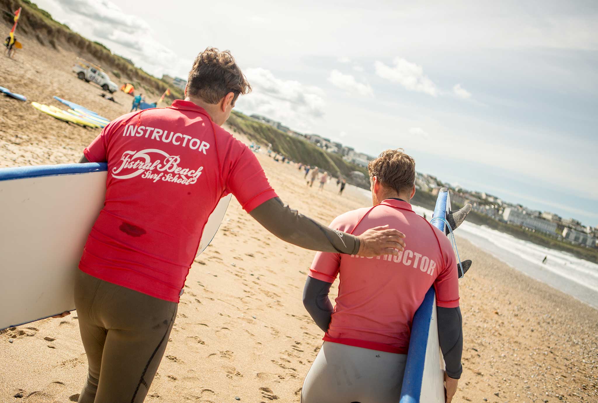 Improver level surf lessons Fistral Beach Surf School
