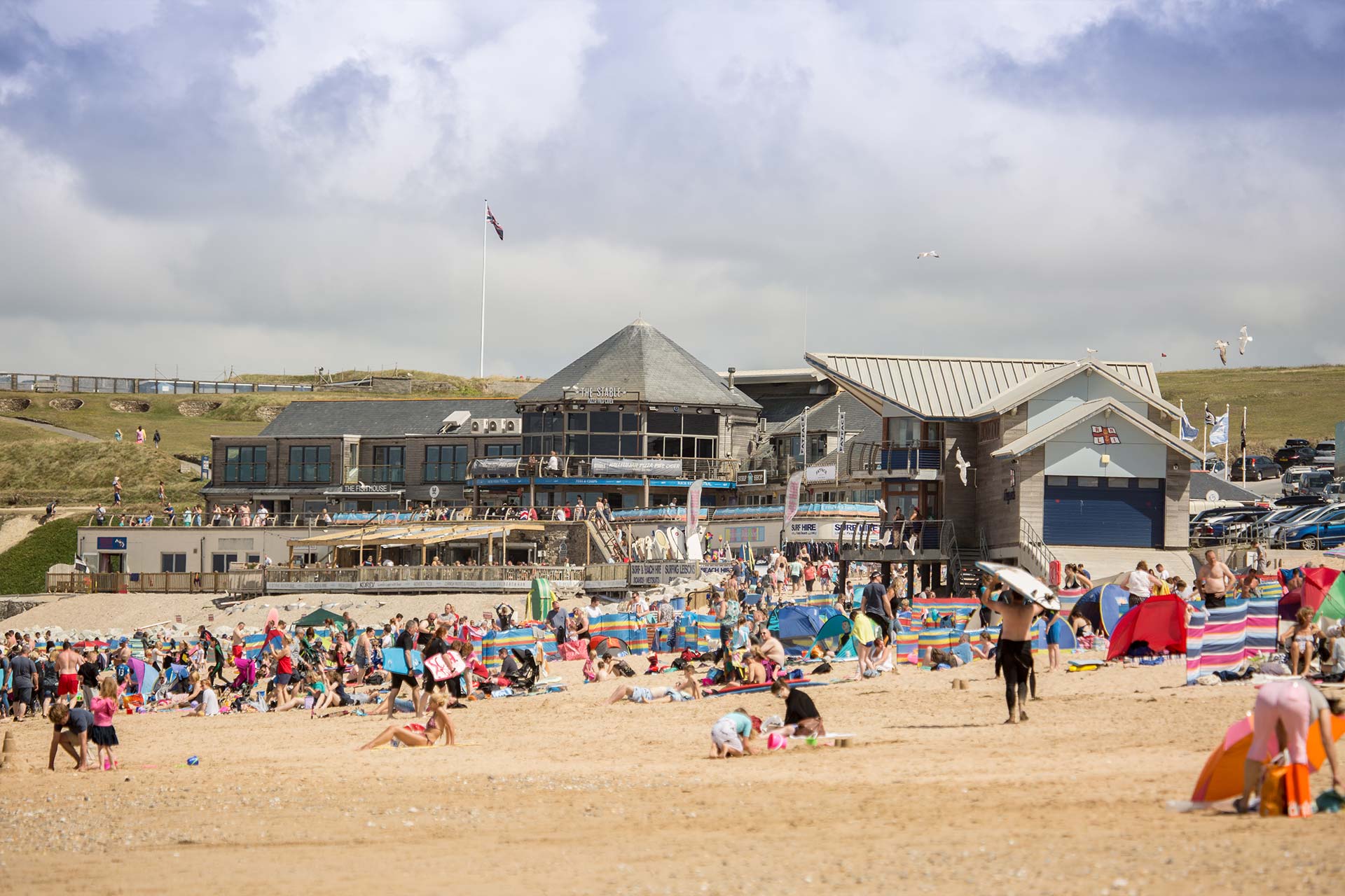 Fistral Beach Surf School International Surfing Centre Newquay