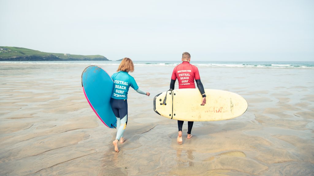 Surfing Lessons Fistral Beach