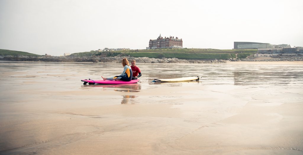 learn to surf cornwall