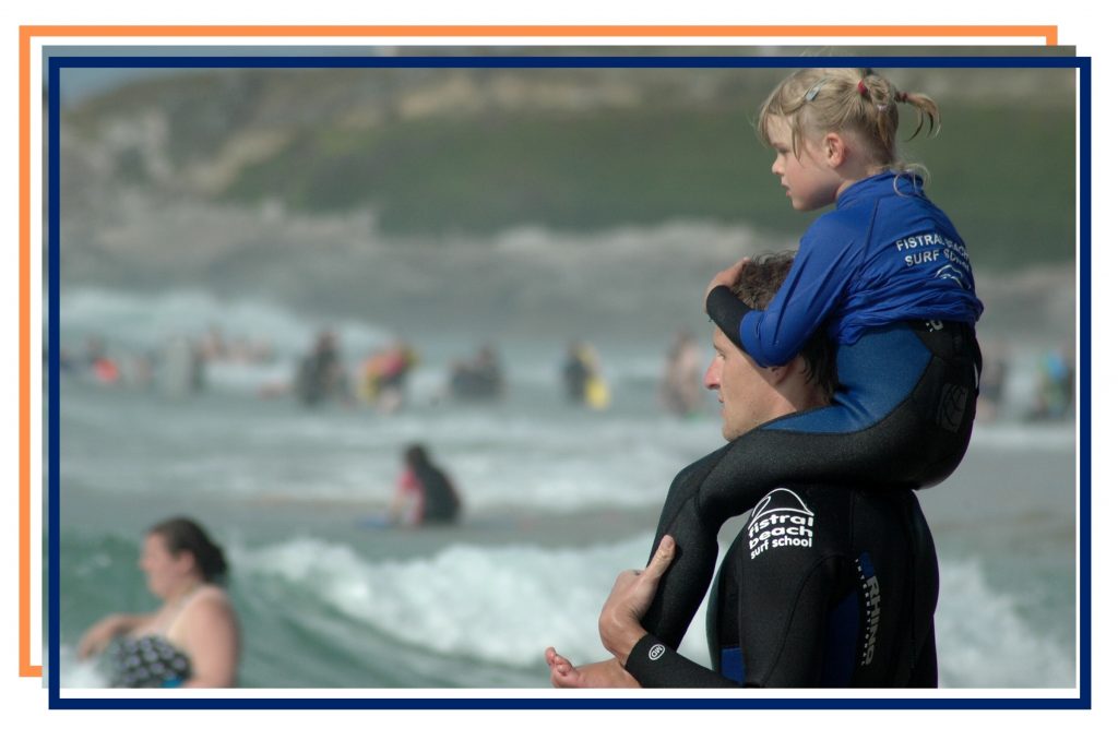 Family Surfing Lessons Fistral Beach Surf School